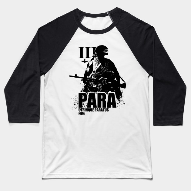 3 Para Baseball T-Shirt by TCP